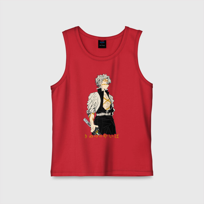 Детская майка хлопок Санеми Шинадзугава Kimetsu no Yaiba фото