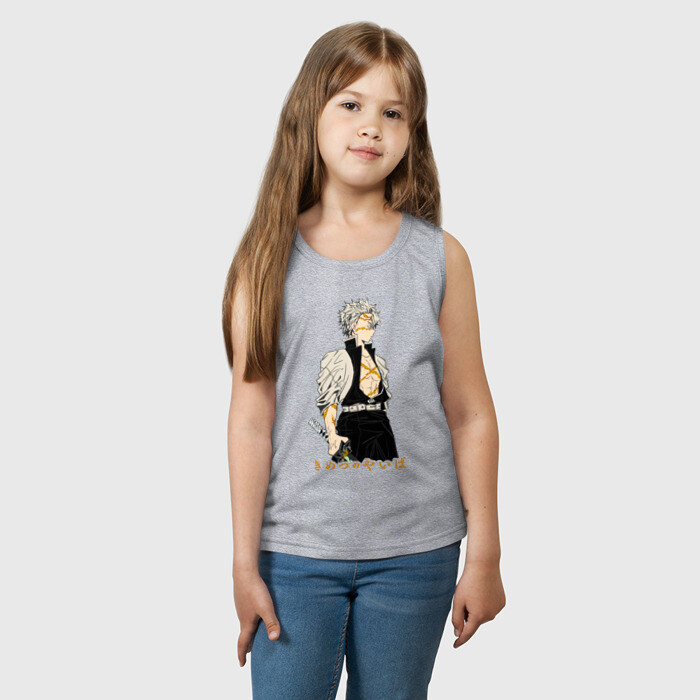 Детская майка хлопок Санеми Шинадзугава Kimetsu no Yaiba фото