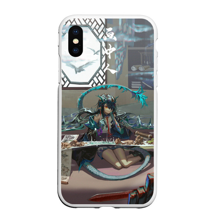 Чехол для iPhone XS Max матовый Arknights Clay фото