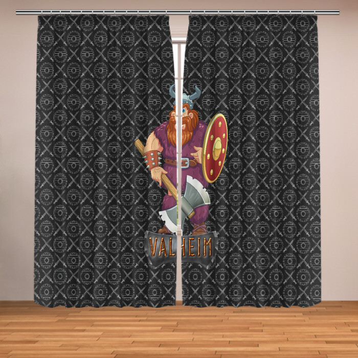 Фотошторы Valheim Викинг фото