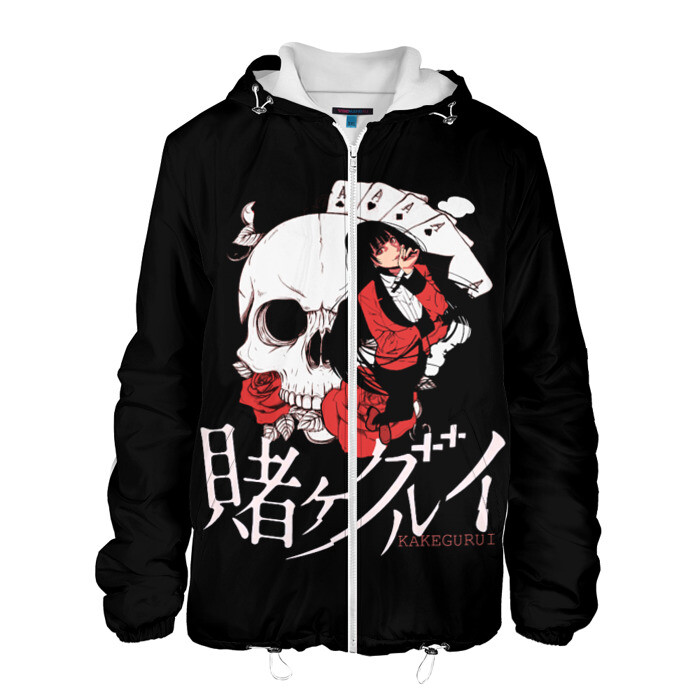 Мужская куртка 3D Kakegurui Безумный Азарт фото