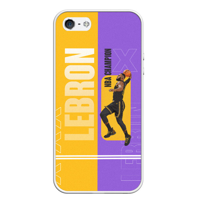 Чехол для iPhone 5/5S матовый LeBron фото