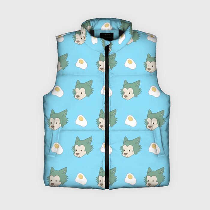 Женский жилет утепленный 3D Legosi pattern фото