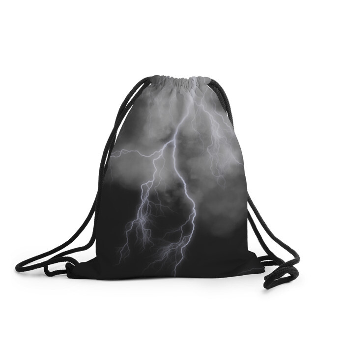 Рюкзак-мешок 3D гроза фото