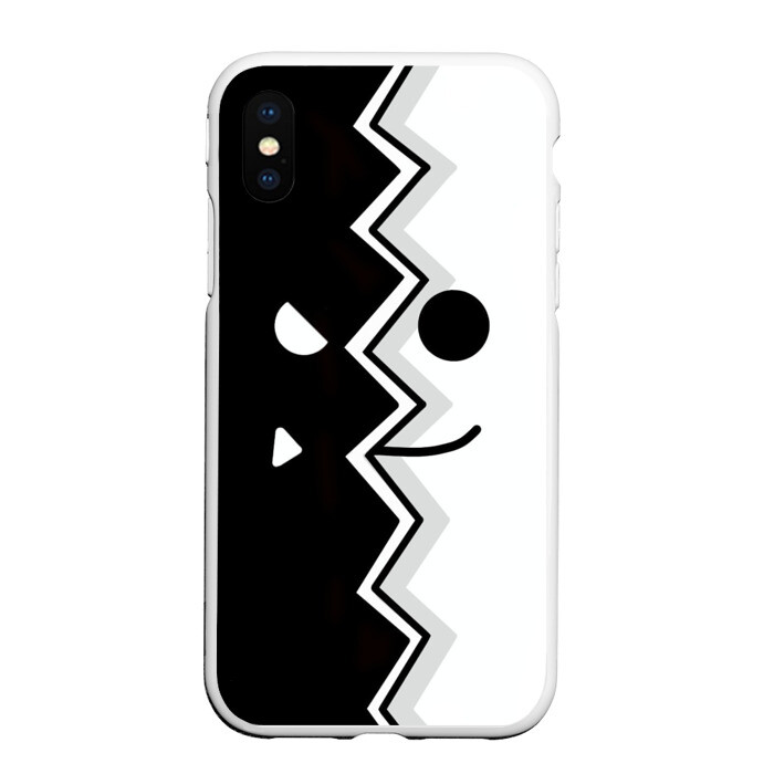 Чехол для iPhone XS Max матовый Geometry Dash | Fondo фото