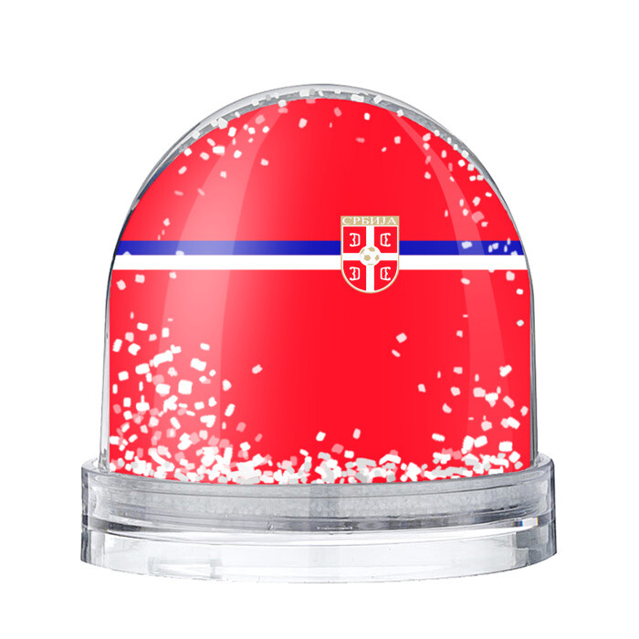 Снежный шар Сборная Сербии. фото