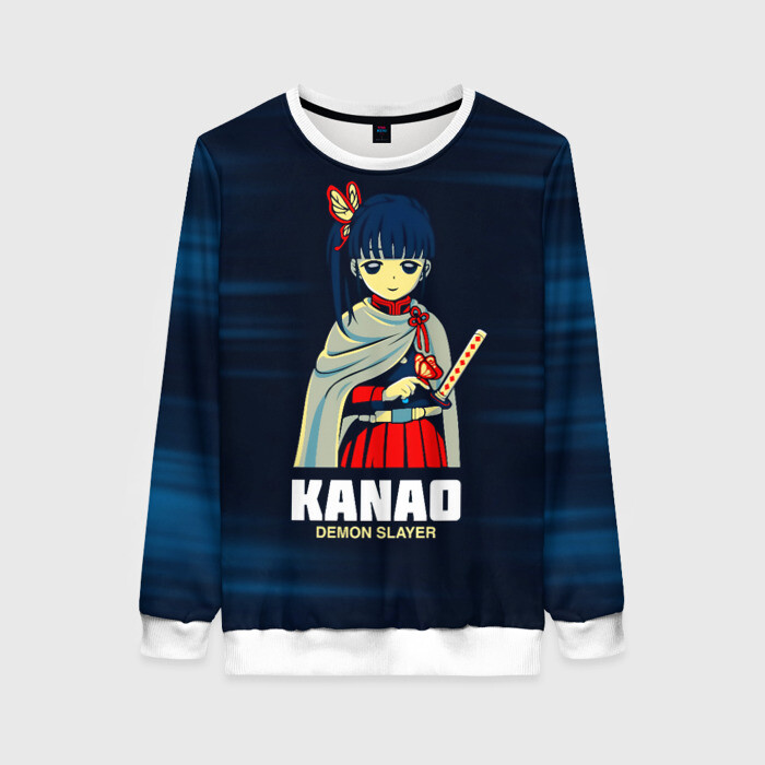 Женский свитшот 3D KANAO Demon Slayer фото