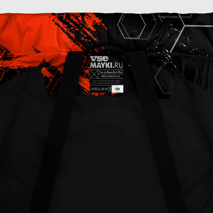 Зимняя куртка для мальчиков 3D ЛЮБОВЬ СМЕРТЬ И РОБОТЫ / СОТЫ фото