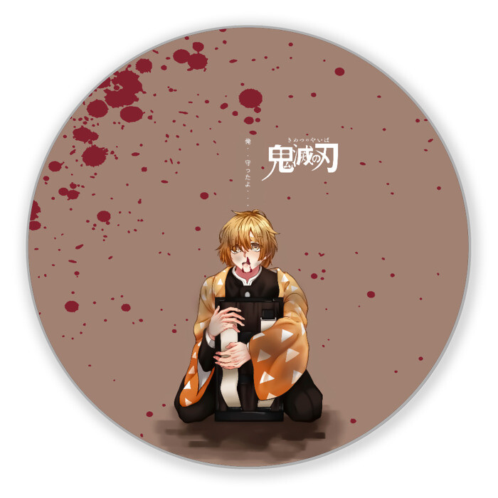 Коврик для мышки круглый Избитый Зеницу Агацума фото