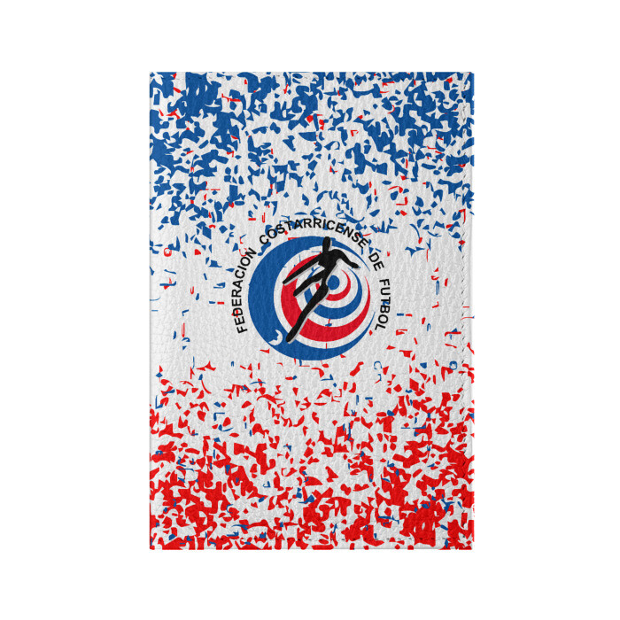 Обложка для паспорта матовая кожа Сборная Коста-Рики фото