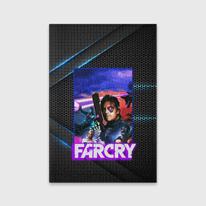 Обложка для паспорта матовая кожа FARCRY REBORN | ФАРКРАЙ РЕБОРН фото