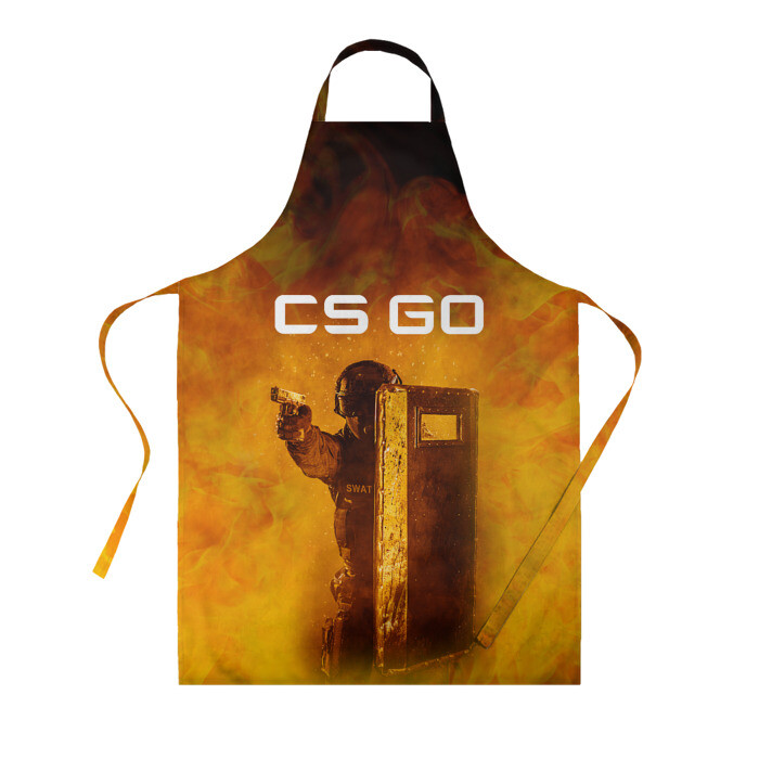Фартук 3D CS GO SWAT КС ГО (Z) фото