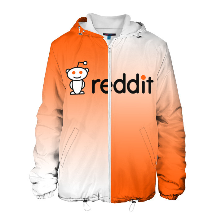 Мужская куртка 3D REDDIT / РЕДДИТ / ГРАДИЕНТ фото
