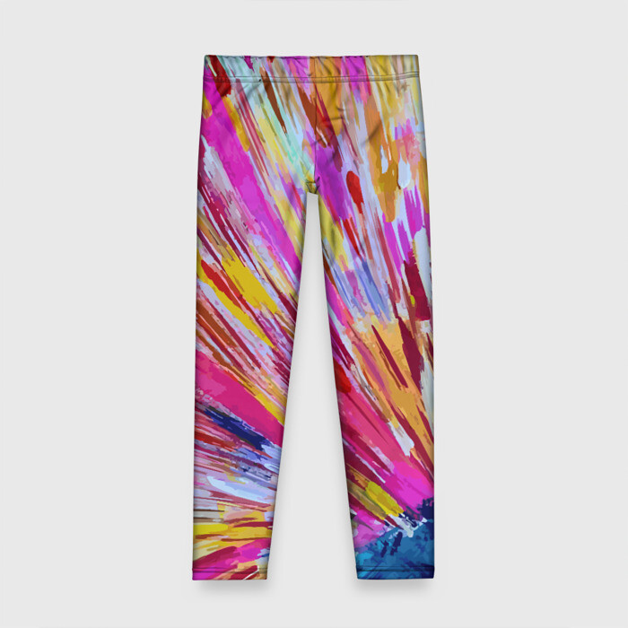 Детские леггинсы 3D Птица фото