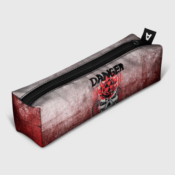 Пенал школьный 3D Metro противогаз фото