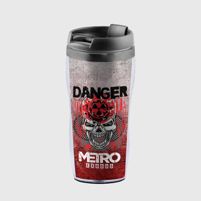 Термокружка-непроливайка Metro противогаз фото
