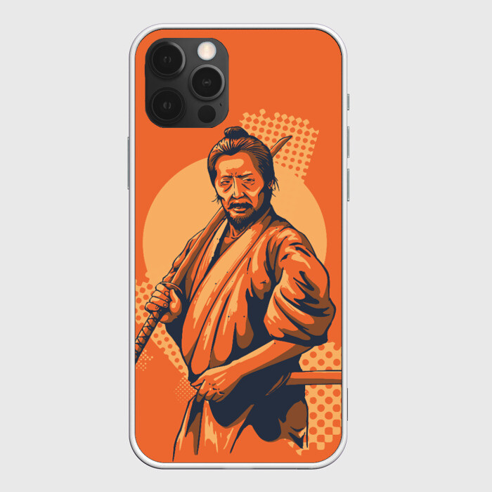 Чехол для iPhone 12 Pro Самурай фото