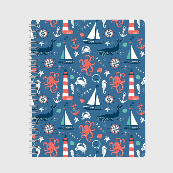 Тетрадь Морские жители фото