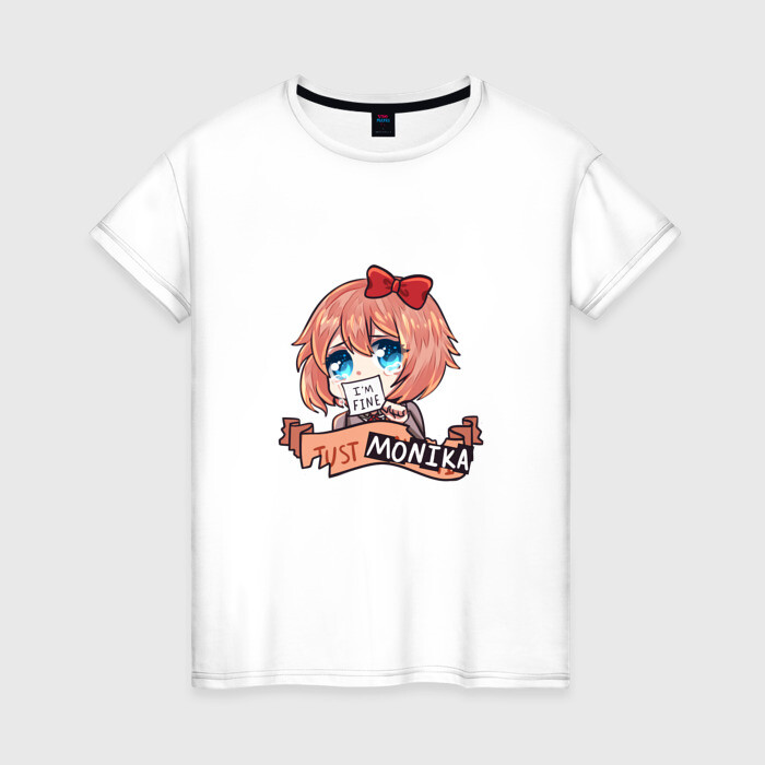 Женская футболка хлопок Sweet Monika фото
