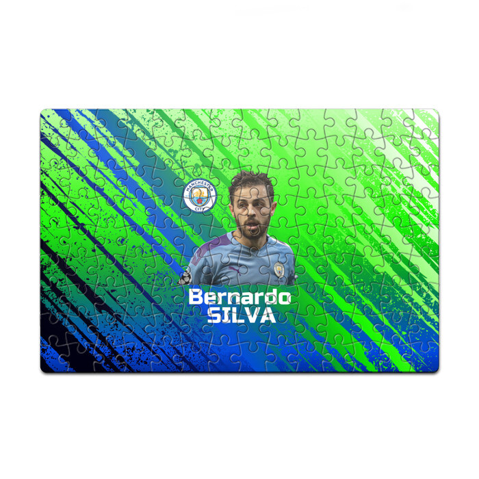 Головоломка Пазл магнитный 126 элементов Silva Bernardo Манчестер Сити фото