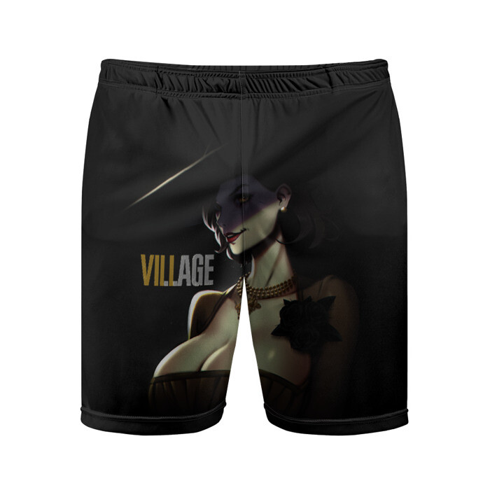 Мужские шорты спортивные Resident Evil Village Вампирша фото