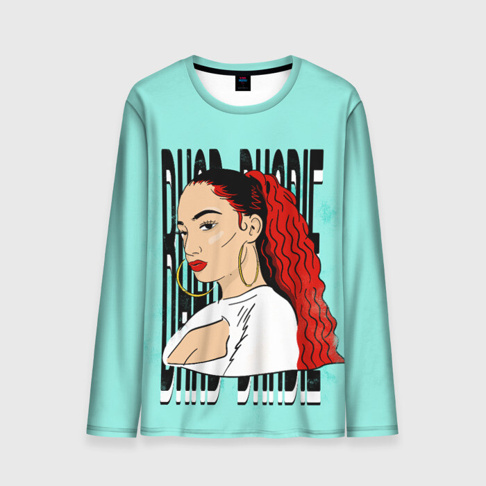 Мужской лонгслив 3D Bad Bhabi фото