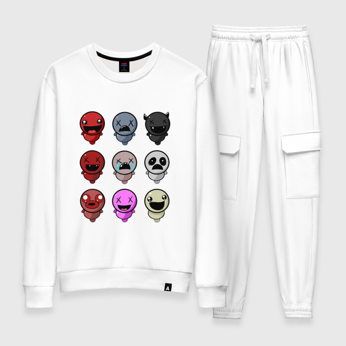 Женский костюм хлопок THE BINDING of ISAAC monster фото