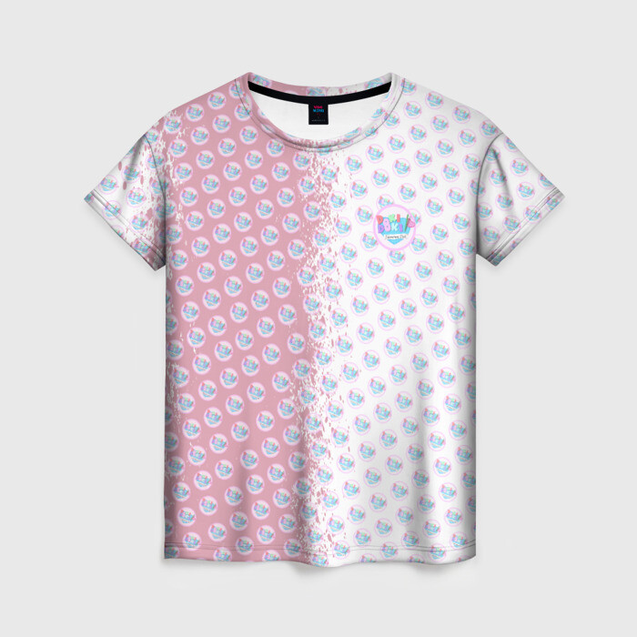 Женская футболка 3D Doki Doki Literature Club Логотип (Z) фото