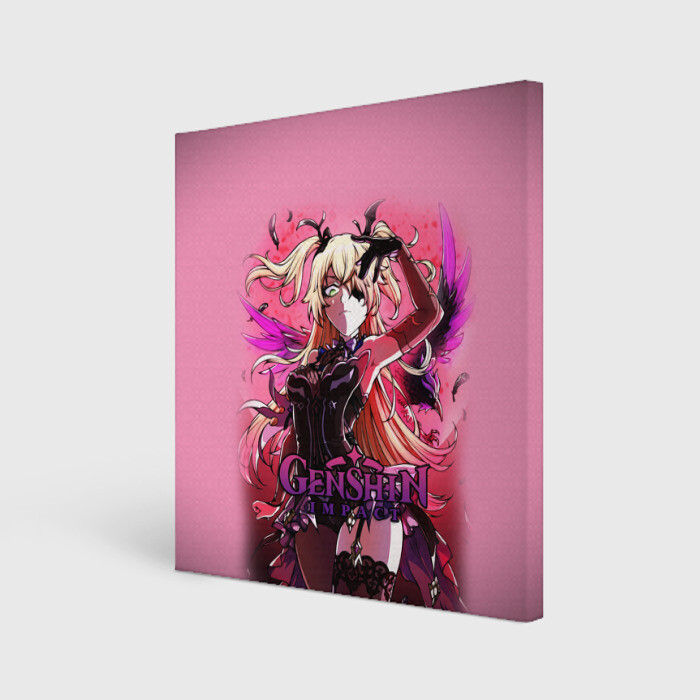 Холст квадратный ФИШЛЬ GENSHIN IMPACT фото