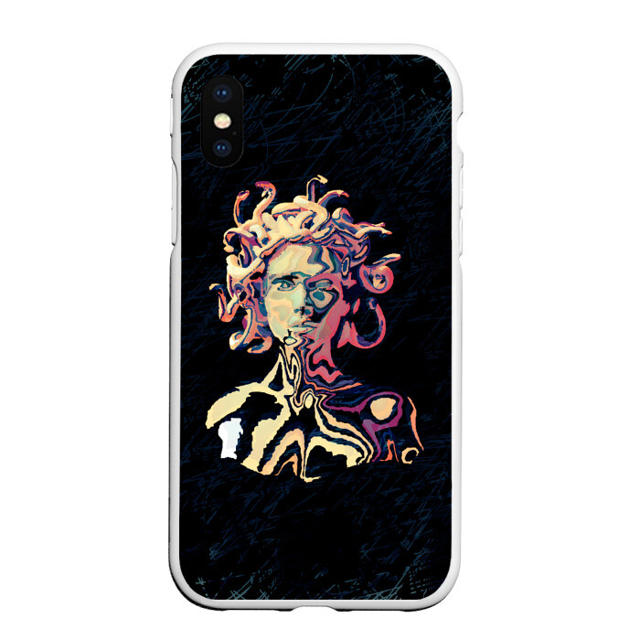 Чехол для iPhone XS Max матовый Горгона YES фото