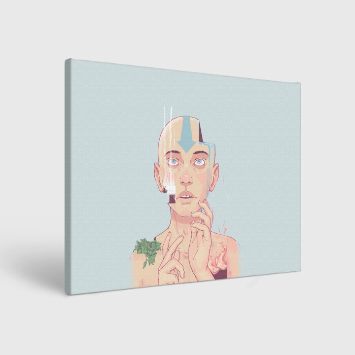 Холст прямоугольный The last airbender фото