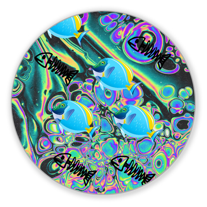 Коврик для мышки круглый Life cycle фото