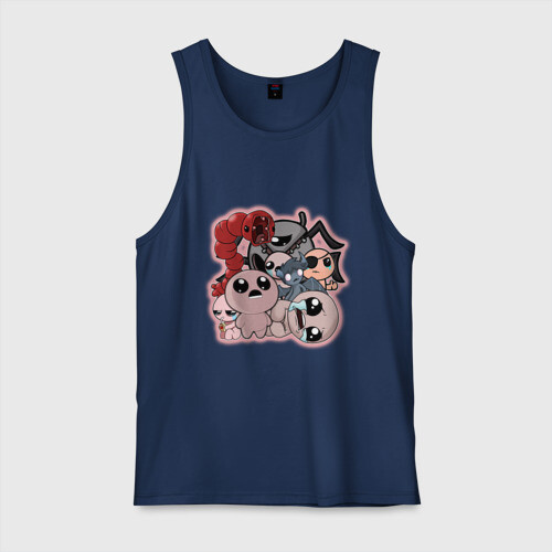 Мужская майка хлопок The binding of Isaac фото