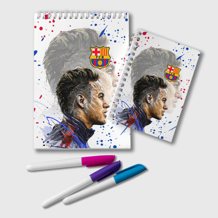 Блокнот НЕЙМАР / NEYMAR / БАРСЕЛОНА фото