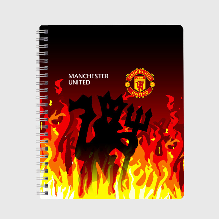 Тетрадь MANCHESTER UNITED / ДЬЯВОЛ фото