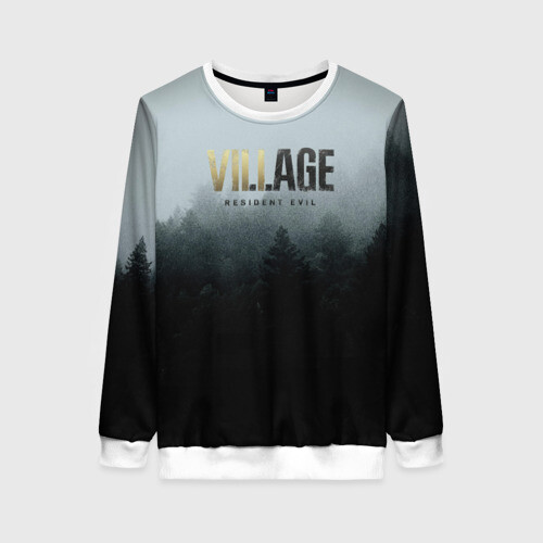 Женский свитшот 3D Resident Evil Village фото
