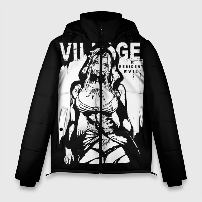 Мужская зимняя куртка 3D Resident Evil фото