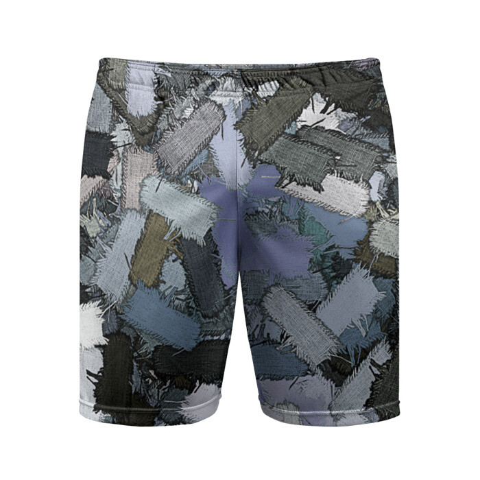 Мужские шорты спортивные Patchwork фото