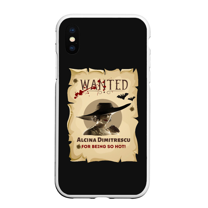 Чехол для iPhone XS Max матовый Розыск. Леди Димитреску фото