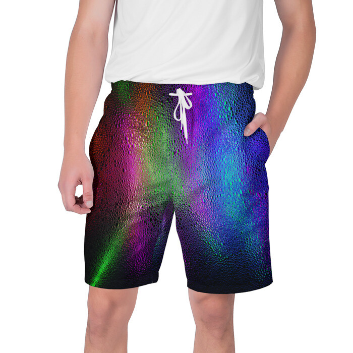 Мужские шорты 3D Neon Lights фото