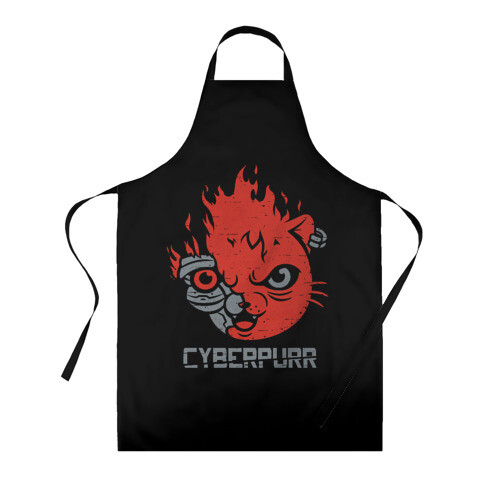 Фартук 3D СYBERPURR фото
