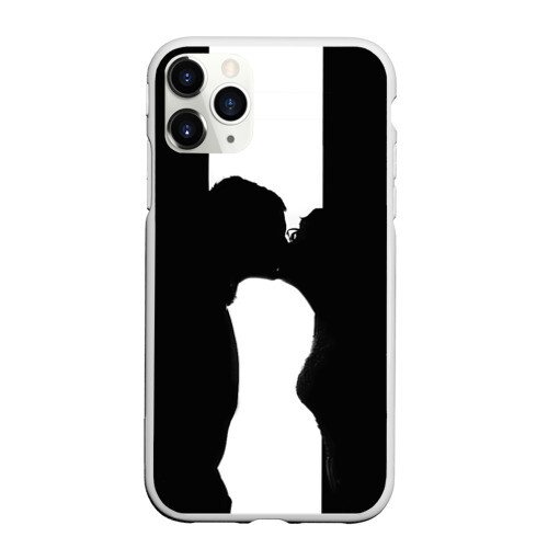 Чехол для iPhone 11 Pro матовый ПоЦелУй фото