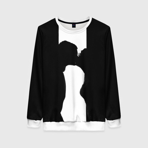 Женский свитшот 3D ПоЦелУй фото