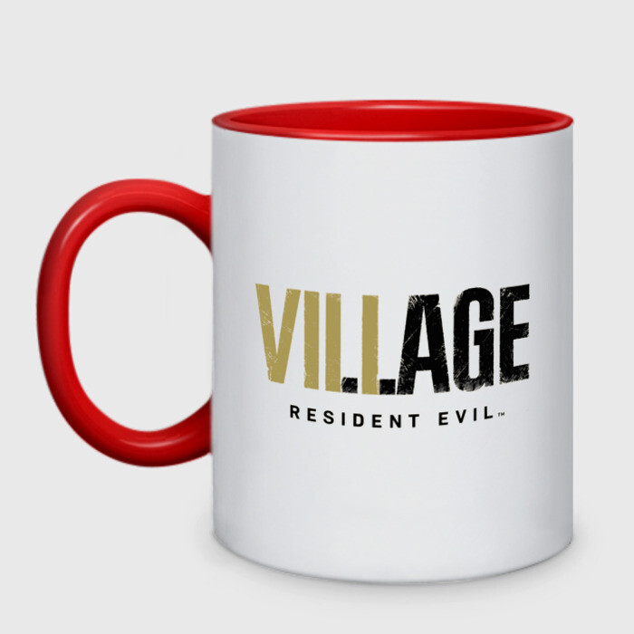 Кружка двухцветная Village фото