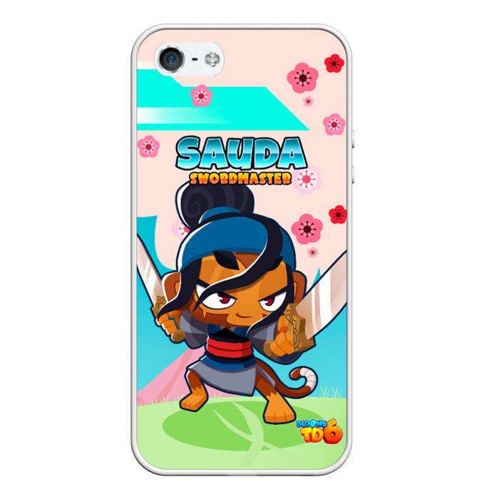 Чехол для iPhone 5/5S матовый Bloons TD6 sauda фото