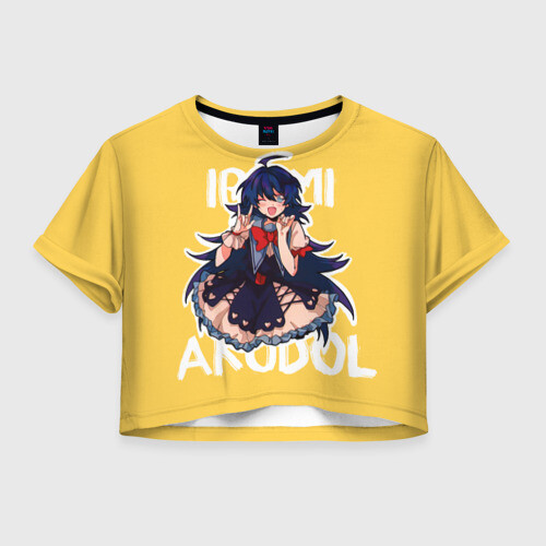 Женская футболка Crop-top 3D Irumi Akudol фото