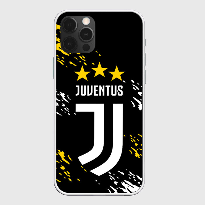 Чехол для iPhone 12 Pro Max JUVENTUS / ЮВЕНТУС / КРАСКА фото