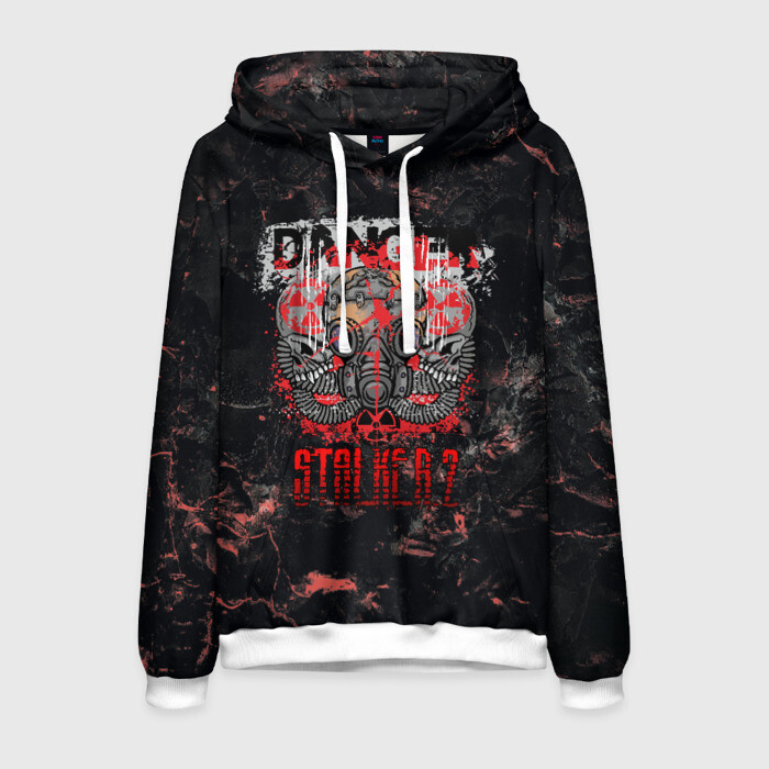 Мужская толстовка 3D Stalker 2 Danger фото
