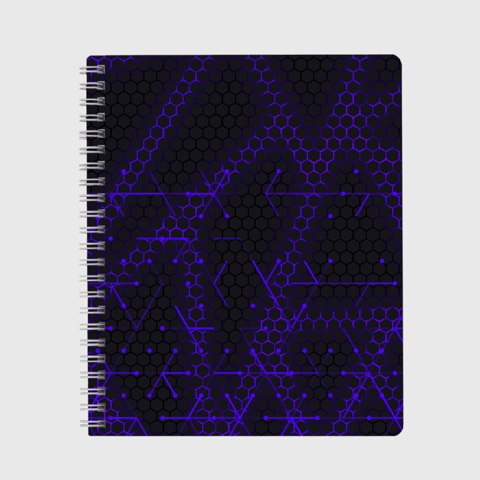 Тетрадь СТАЛЬНЫЕ СОТЫ - НЕОН.ГЕОМЕТРИЯ фото