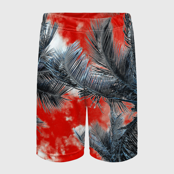 Детские спортивные шорты 3D Tropics Inverted фото